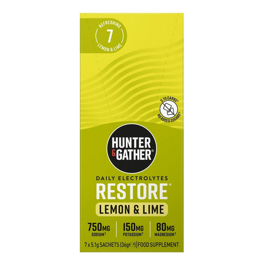 Hunter & Gather Restore Electrolytes Lemon & Lime 35.7g