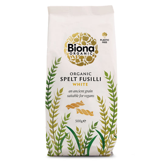 Biona Organic Spelt White Fusilli 500g