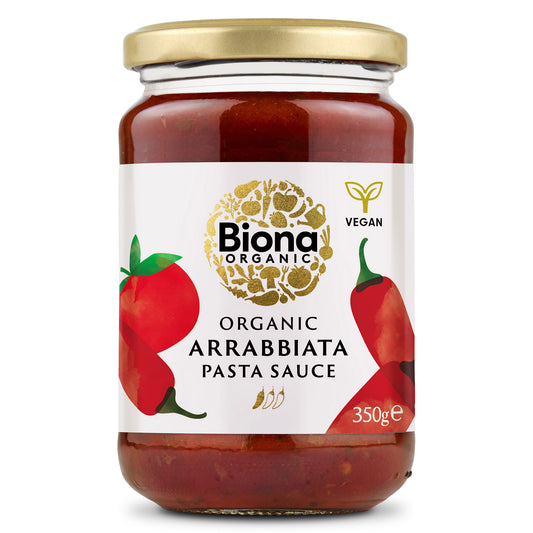 Biona Arrabbiata Hot & Spicy Pasta Sauce 350g