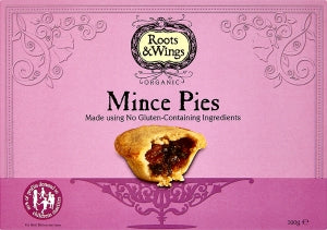 Roots & Wings Organic Mince Pies made with no GlutenContaining Ingredients 300g