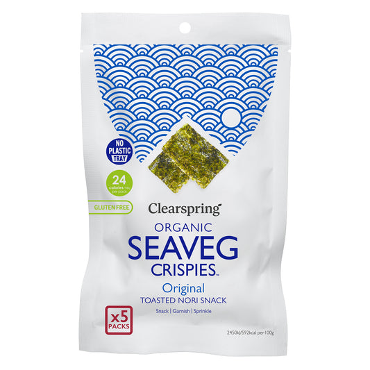 Clearspring Seaveg Crispies Original Multipack 5x4g