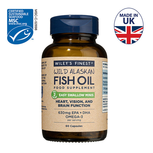 Wiley's Finest Easy Swallow Mini EPA & DHA Omega-3 60 caps