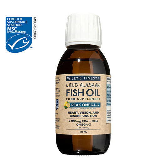 Wiley's Finest Peak EPA & DHA Omega-3 Liquid 125ml