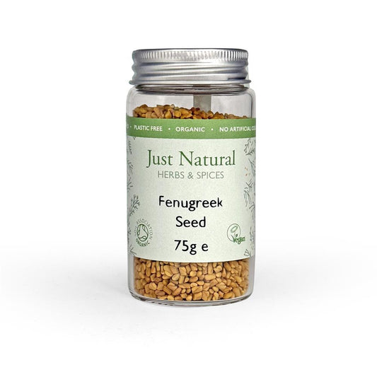 Just Natural Herbs Organic Fenugreek Seeds 75g