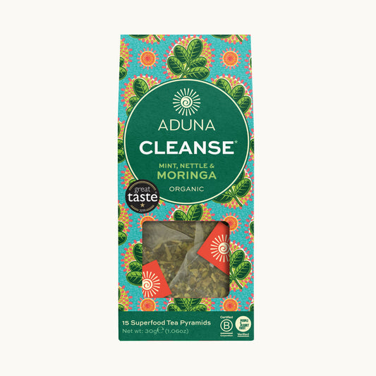 Aduna Cleanse Moringa Tea with Mint & Nettle 15 bags