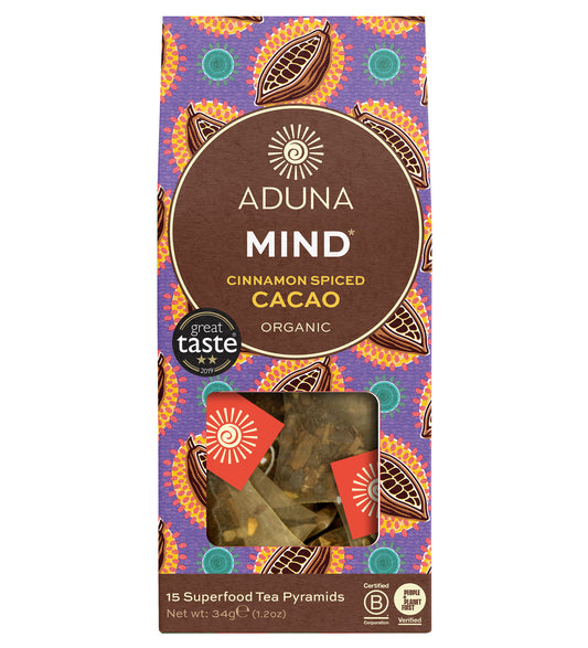 Aduna Relax Cacao Tea with Cinnamon 15 bags