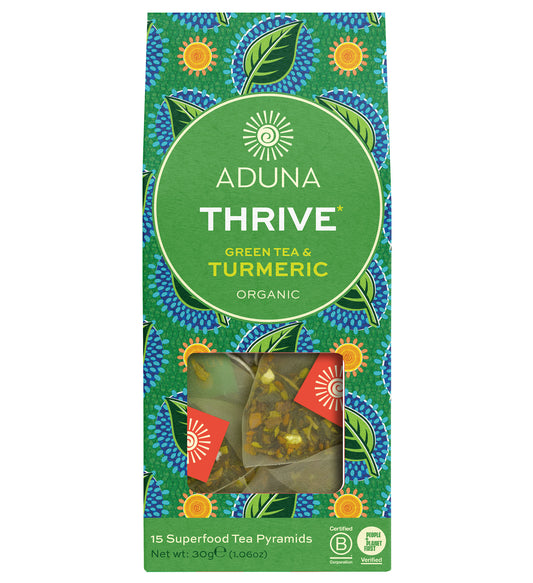 Aduna Restore Green Tea with Turmeric 15 bags