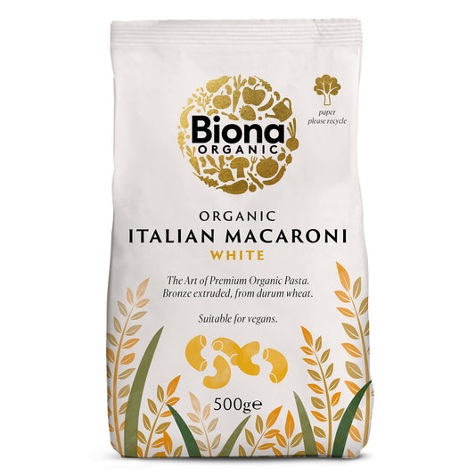 Biona Organic White Macaroni 500g