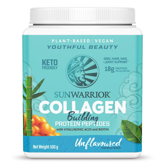 Sunwarrior Collagen Building Protein Peptides Natural 500g