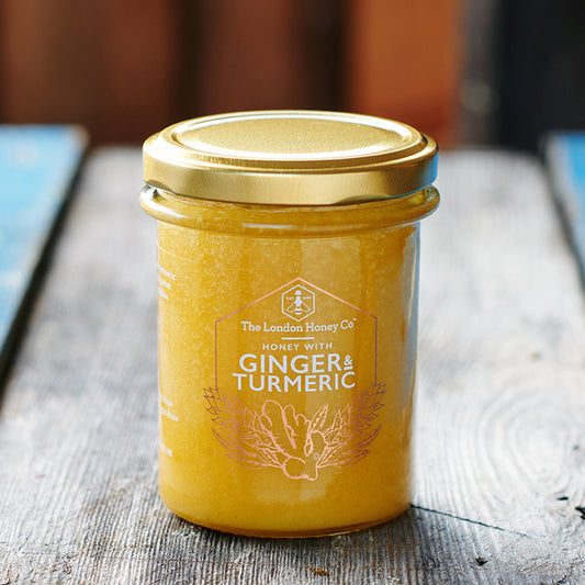 British Honey with Ginger & Turmeric 250g