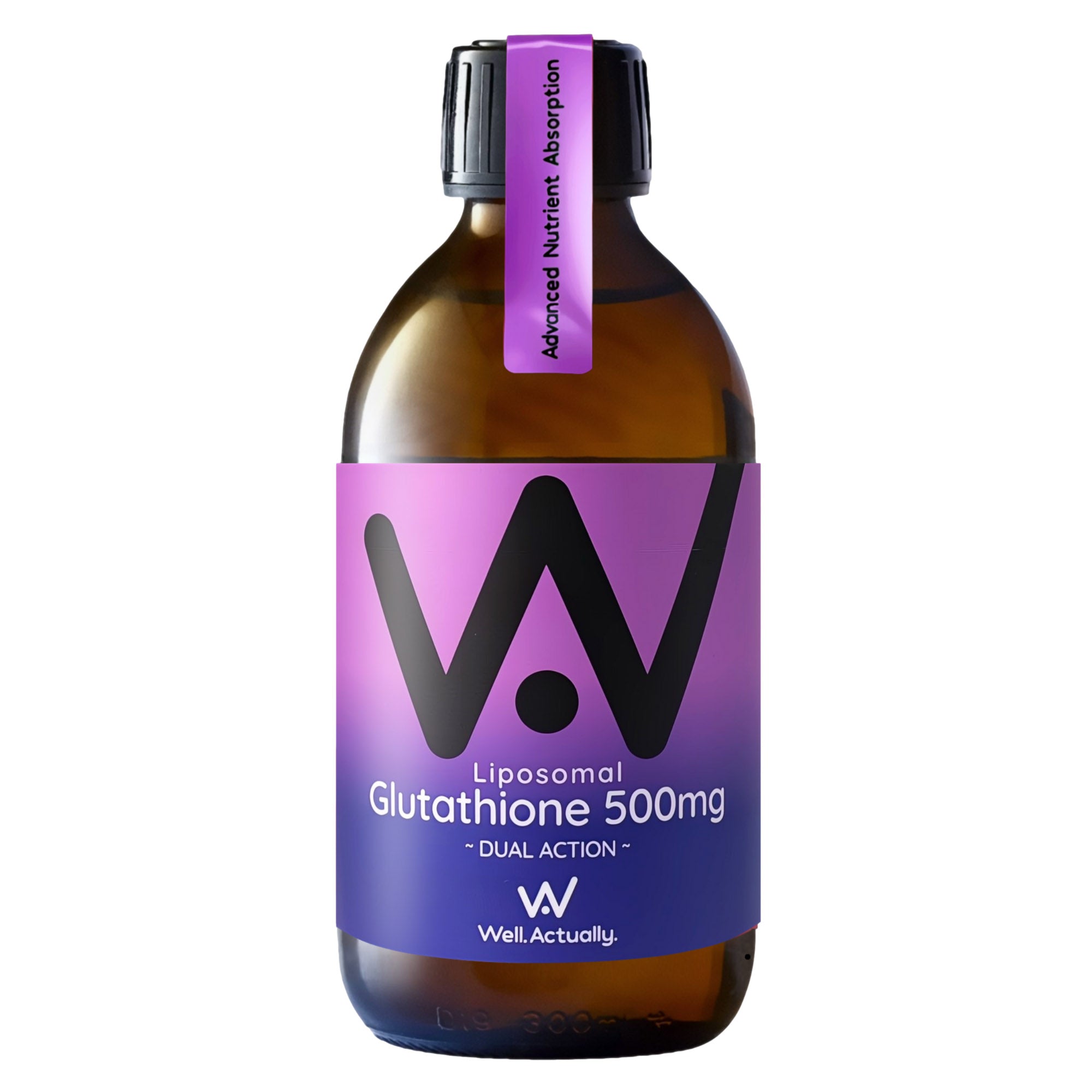 Well.Actually. Liposomal Reduced L-Glutathione 400mg 250ml