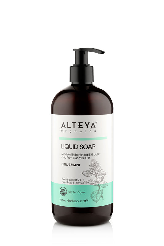 Alteya Organic Liquid Soap Citrus & Mint 500ml