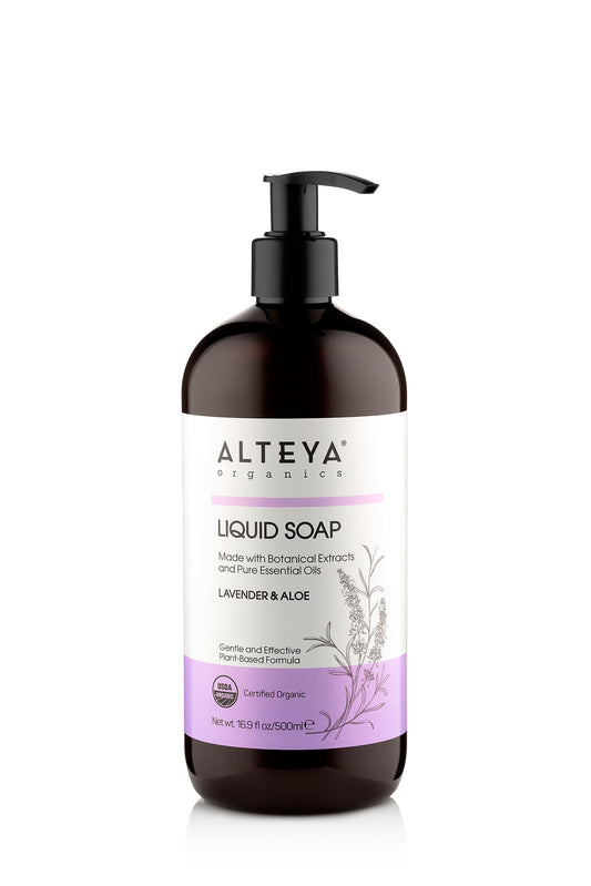 Alteya Organic Liquid Soap Lavender & Aloe 500ml