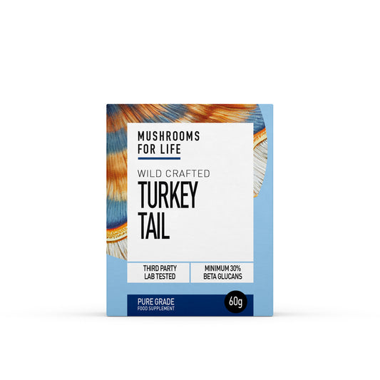Mushrooms for Life Wild Crafted Turkey Tail Powder 60g