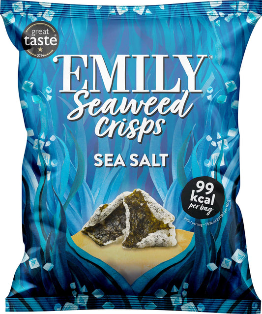 EMILY Seaweed Crisps - Sea Salted 18g