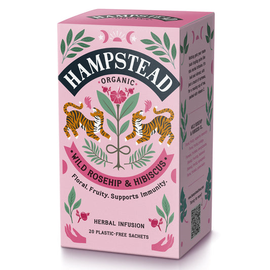 Hampstead Tea Rosehip & Hibiscus 20 bags