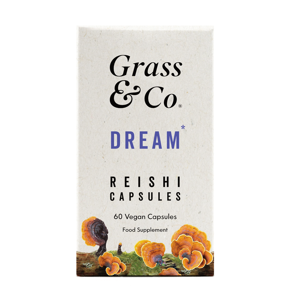 Grass & Co. DREAM Reishi Mushrooms with Magnesium + Chasteberry 60 caps