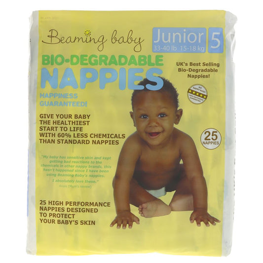 Beaming Baby Nappy - Junior 25 units