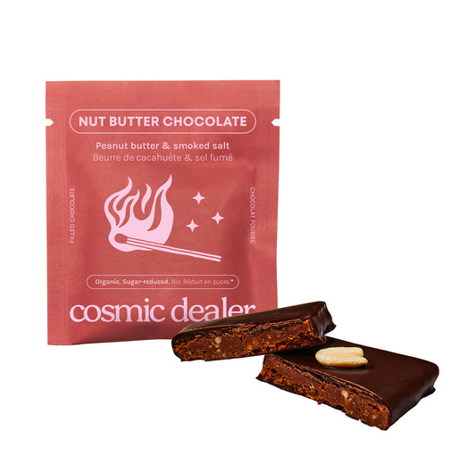 Peanut Butter & Smoked Salt Nut Butter Chocolate 20g