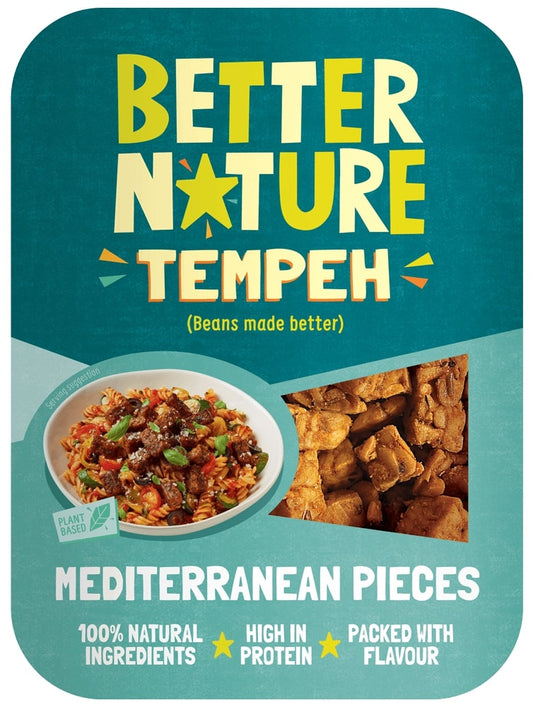 Better Nature Mediterranean Tempeh Pieces 180g