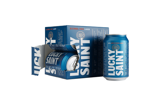 Lucky Saint Unfiltered Lager Multipack 4x330ml