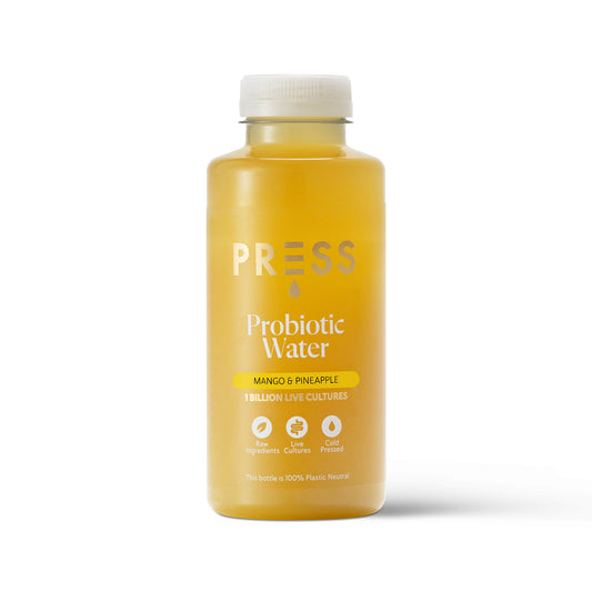 PRESS Healthfoods Mango & Pineapple Probiotic Water 400ml