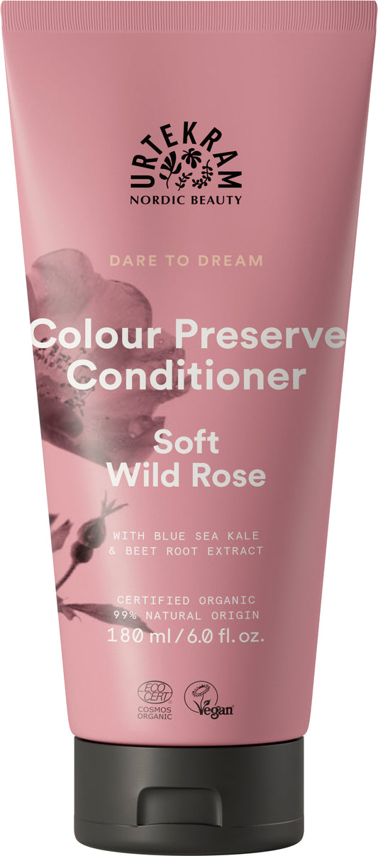 Urtekram Soft Wild Rose Colour Preserve Conditioner 180ml