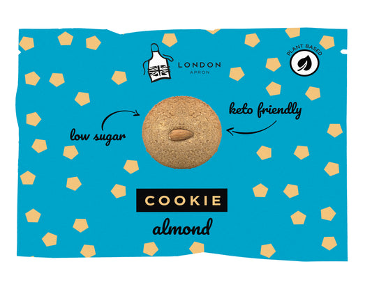 London Apron Low Sugar Almond Cookie 35g