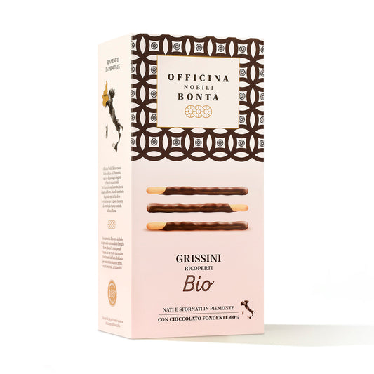 Organic Officina Nobili Chocolate Covered Breadstick Biscuit 150g (Box) 150g