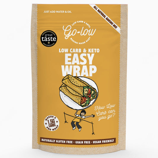 Go-low Keto & Low Carb Easy Wrap Baking Mix 165g