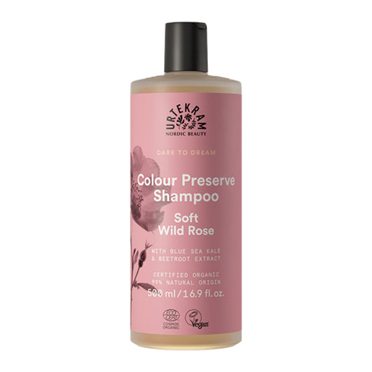 Urtekram Soft Wild Rose Colour Preserve Shampoo 500ml