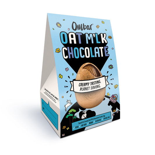 Ombar Oat M'lk Chocolate Smooth & Creamy Easter Egg 200g