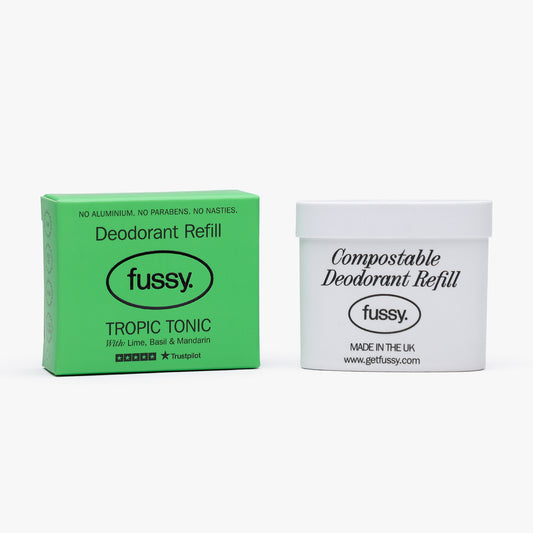Fussy Natural Deodorant Refill Tropic Tonic 40g