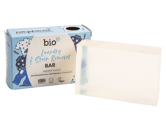 Bio-D Laundry and Stain Remover Bar Boxed 90g