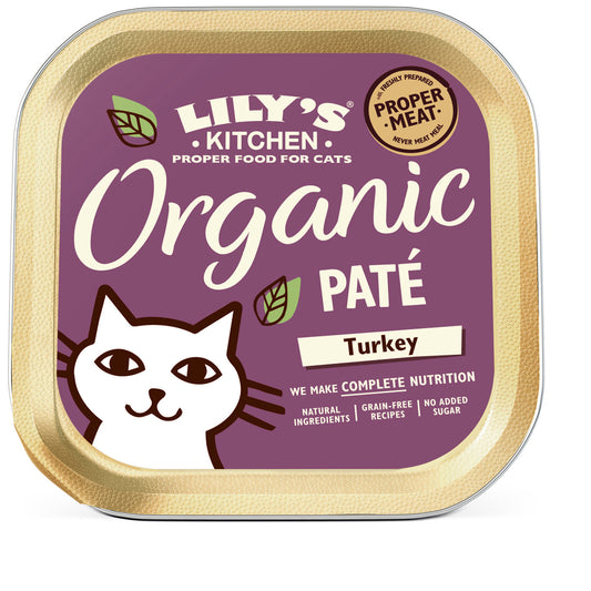 Lily's Kitchen Organic Turkey Dinner for Cats 85g
