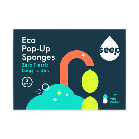 Seep Eco Pop up Sponges 2 Pack