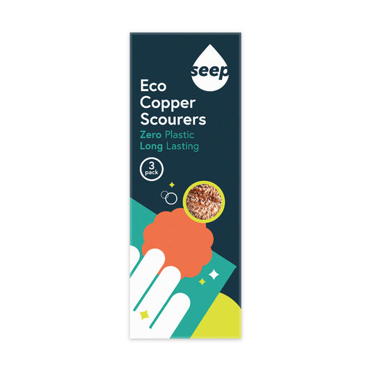 Seep Eco Copper Scourers 3 pack