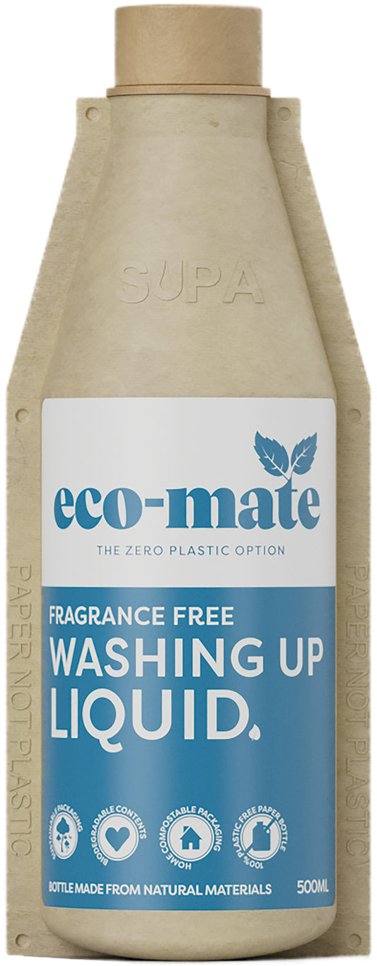 eco-mate Fragrance Free Washing Up Liquid 500ml