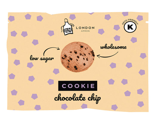 London Apron Low Sugar Chocolate Chip Cookie 35g