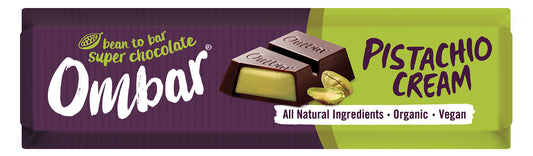 Ombar Pistachio Cream Chocolate Bar 42g