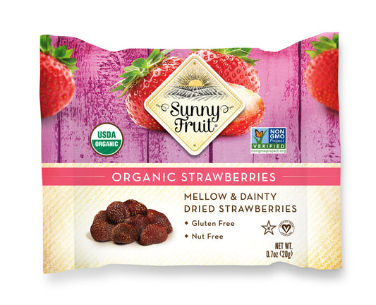 Sunny Fruit Organic Dried Stawberries 20g