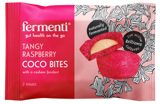 Fermenti Tangy Raspberry Coco Bites 12g