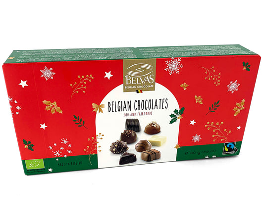 Belvas Christmas Assorted Chocolates 100g