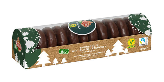 Wicklein Mini Elisen Lebkuchen Dark Chocolate 150g