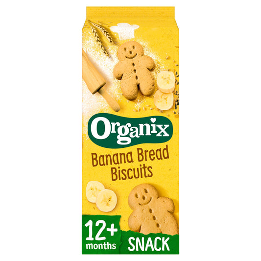 Organix Banana Bread Biscuits 135g