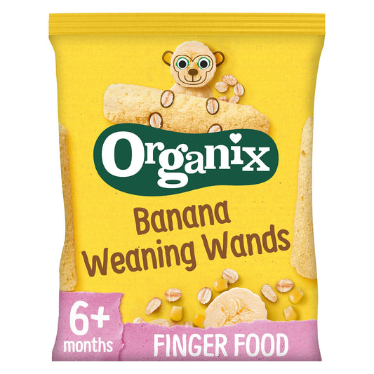 Organix Banana Weaning Wands 25g