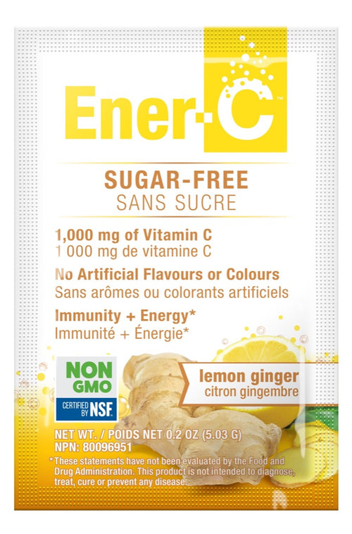 Ener-C Sugar Free Multivitamin Drink Mix - Lemon & Ginger 5.03g