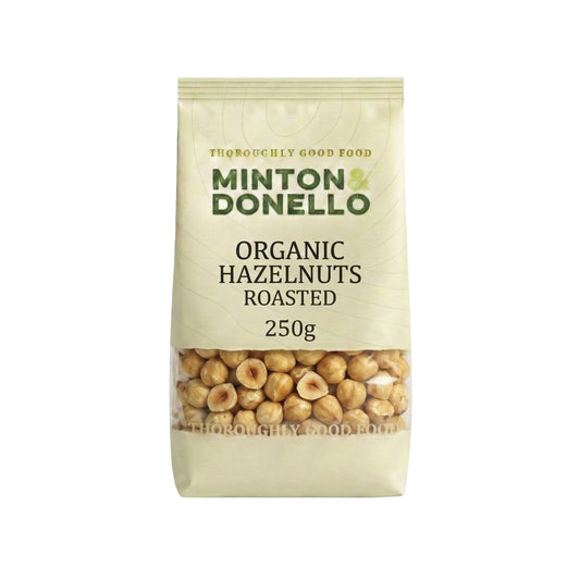 Minton & Donello Organic Hazelnuts 250g