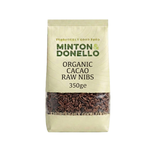 Minton & Donello Organic Cacao Raw Nibs 350g