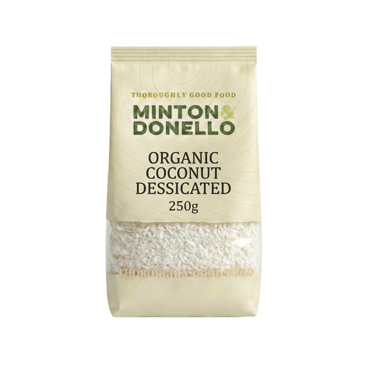 Minton & Donello Organic Coconut Desiccated 250g